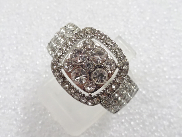 CRYSTAL FASHION RING / JP SIZE 16.5